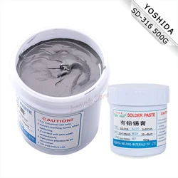 SD-316 LED repair with lead solder paste Sn55 Pb45 special SMT patch solder paste 202 ° C electronic product solder 500G