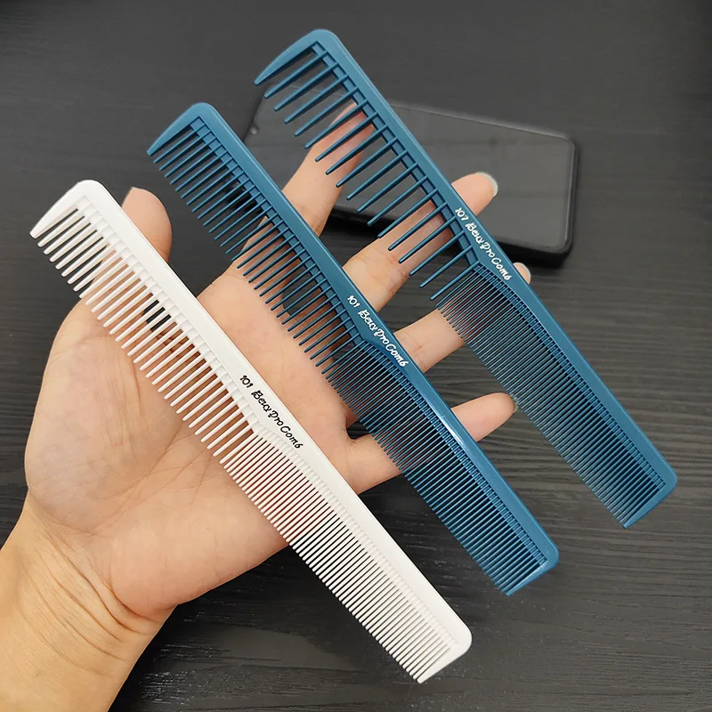 2/3pcs Barber Hair Brushes Combs Anti-static Flat Head Cutting Comb Fine Teeth Haircut Brush Barber Hair Accessories Salon Tools