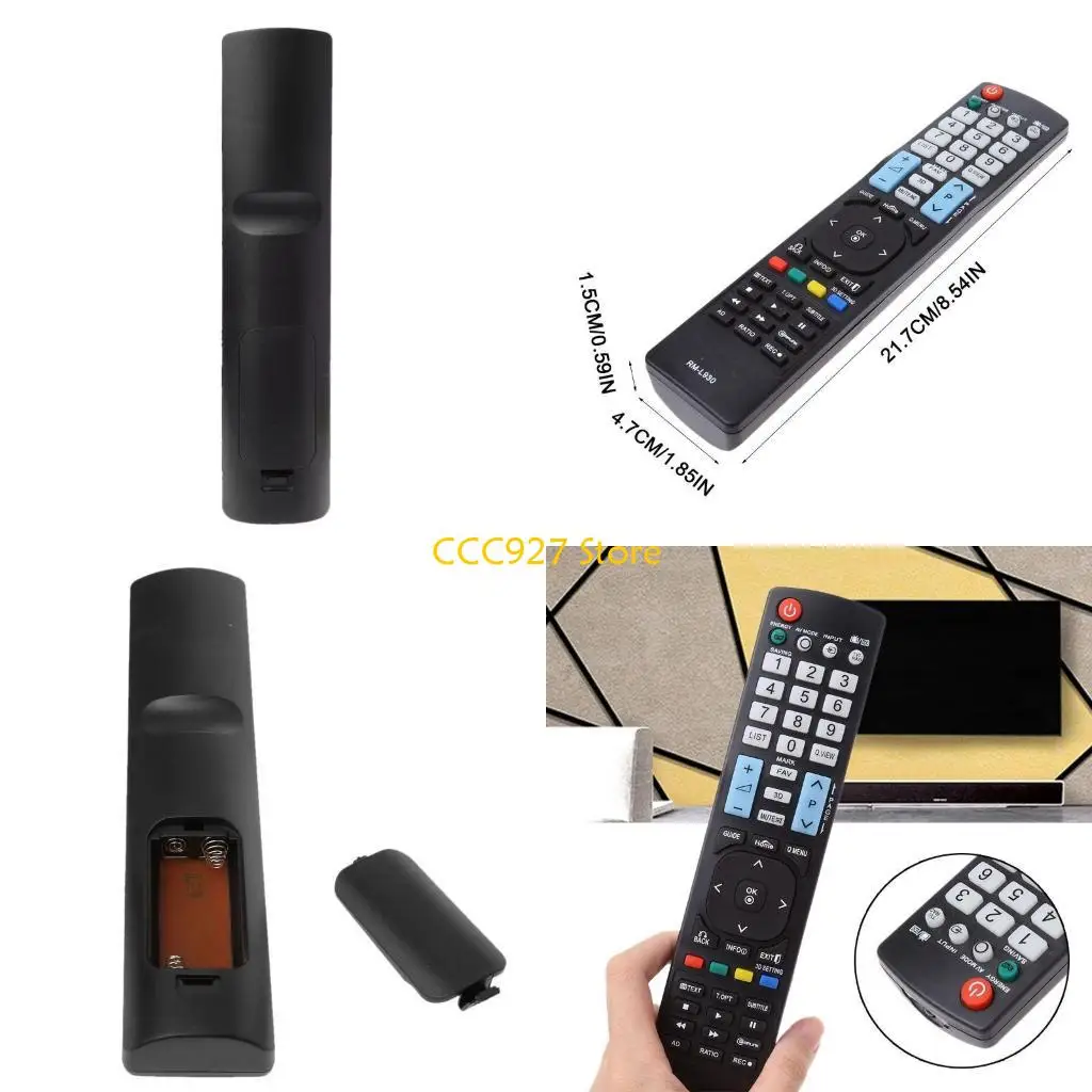 B03F пульт дистанционного управления IR RM-L930, замена беспроводного контроллера AKB73615303 для цифрового 3D-аксессуара для