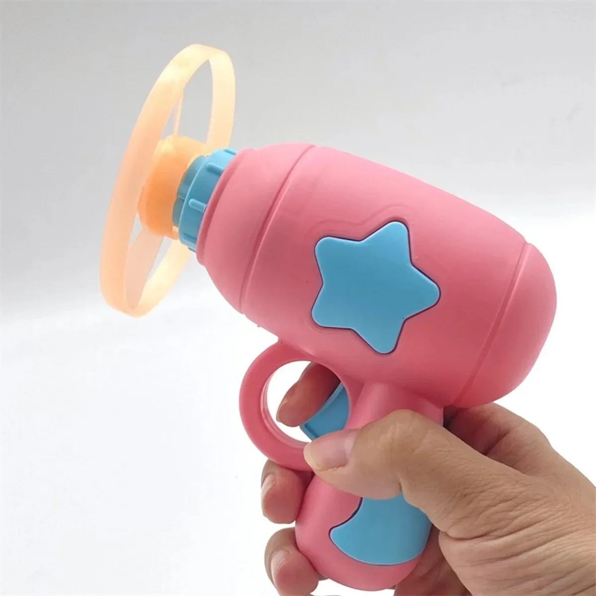 Interactive Funny Cat Toy Mini Flying Disc Shooting Gun Launch Pet Training Toy for Kitten Chasing Games Pet Supplies