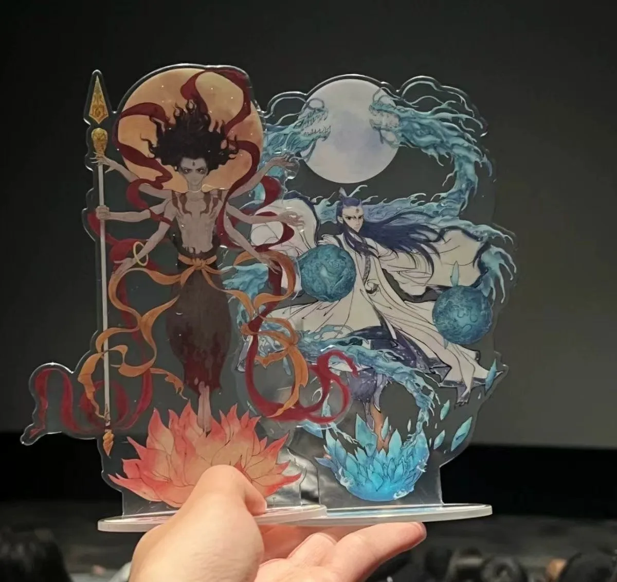 Nezha: Birth of the Demon Child Acrylic Stand - Cute Anime Figure Display, Collectible Decor for Desk, Home, Office