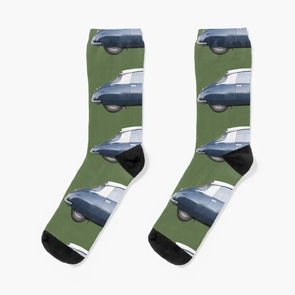 CITROEN DS vintage Kale Socks floral kawaii hockey Novelties Socks Men's Women's