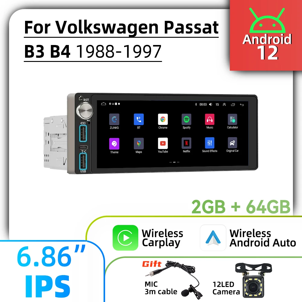 Carplay 6.86" Scree…