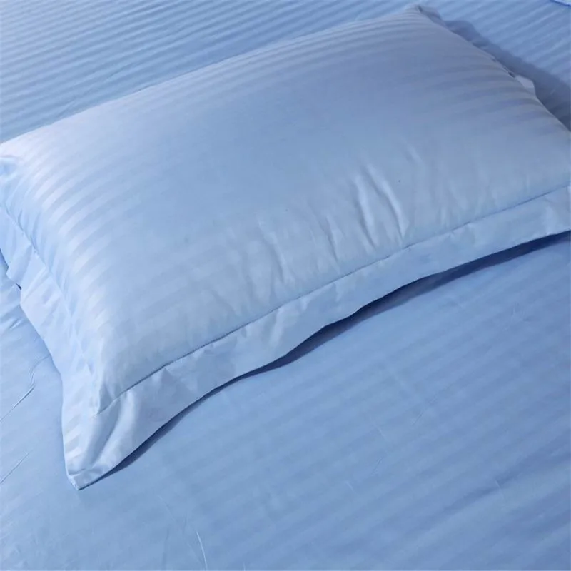 2pcs Cotton Premium Satin Stripe Encryption Fabric Pillowcase 50*70cm&70*70cm More Specifications - view 3