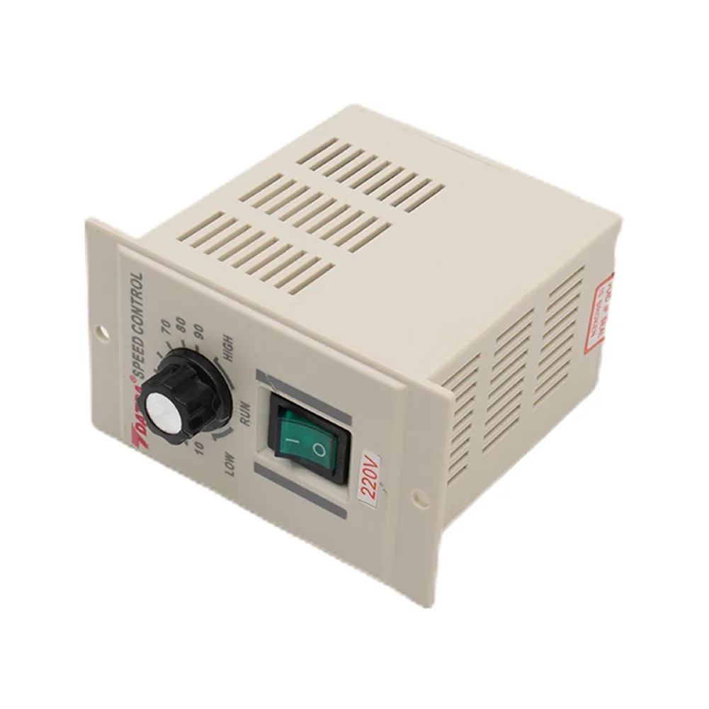 Adjustable Speed DC Motor Controller AC 220V To DC 180V Knob Motor Speed Variable Control Controller For 0-400WMotor
