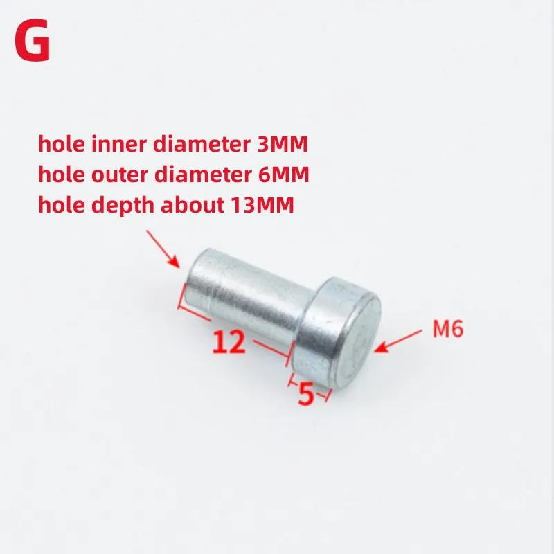 Imagem -03 - Elevador Hall Porta Wire Rope Head m5 M6hollow Screw Acessórios de Ajuste de Fio de Aço mm mm Pode Ser Usado 10 Pcs