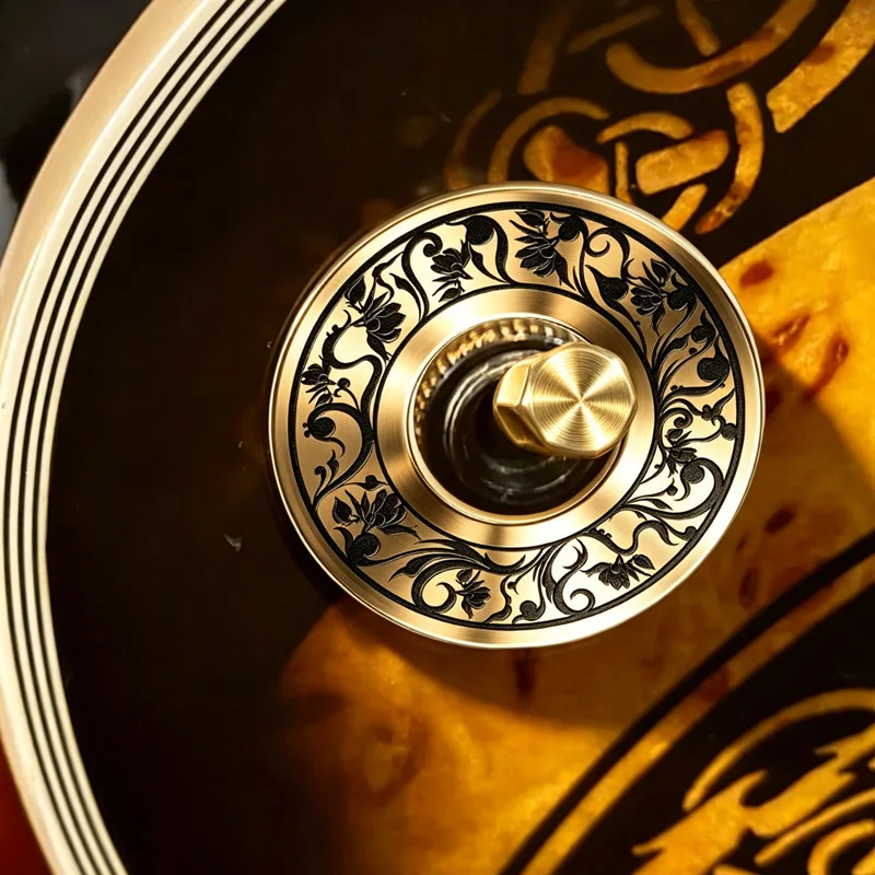 Metal Ring Washer Cover for Guitar Toggle Switches — Unique Floral Pattern Design — The Perfect Gift for Music Lovers