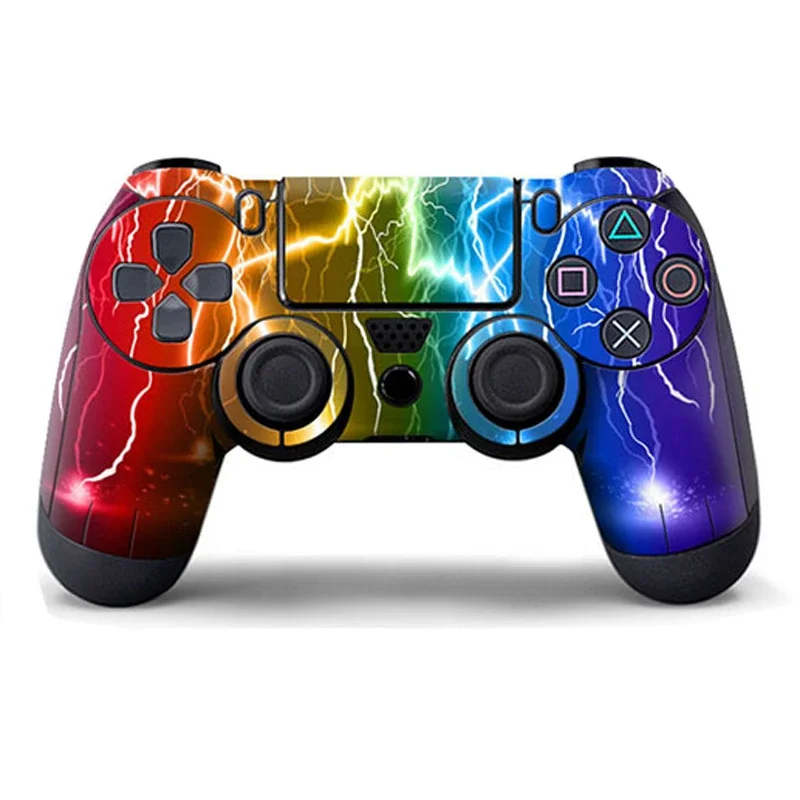 2 pçs/lote para controlador ps4 adesivos oem acessórios ps4 pro jogos atacado adesivo de pele ps4 console controlador skins