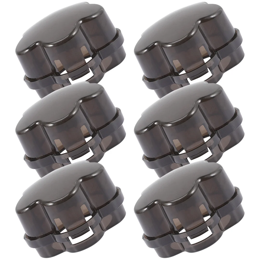 6 Pcs Switch Cover Burner Door Knob Child Proof Stove Gas Covers Oven for Safety Childproof Plastic Baby Part Supply