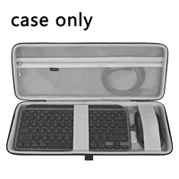 Geekria Keyboard Case for Logitech MX Keys Mini Advanced Wireless Illuminated Keyboard and Anywhere 3 Compact Mouse Combo Case