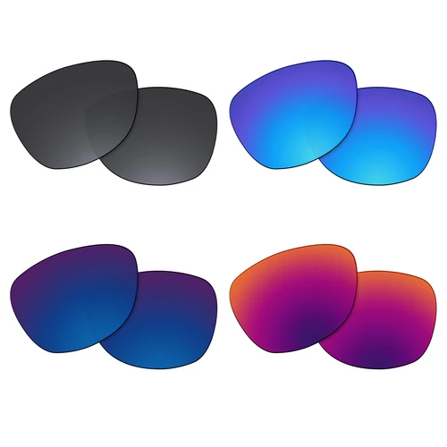 Imagen 2 del producto Lentes de repuesto polarizadas OOWLIT para gafas de sol Oakley Frogskins OO9013 - 55 mm - Multicolor