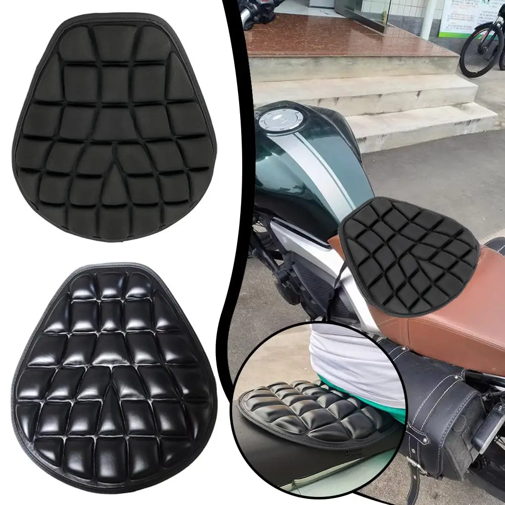 Motorcycle Gel Seat Pad Ventilation And Breathability Soft Shock Cushion Cover Breathable Eva High Foam Heat Dissipation And Dec