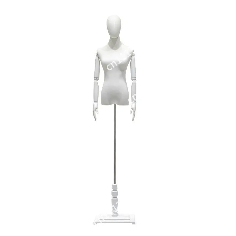 Wedding model display stand women's clothing store bust body, shooting props clothing store dummy table