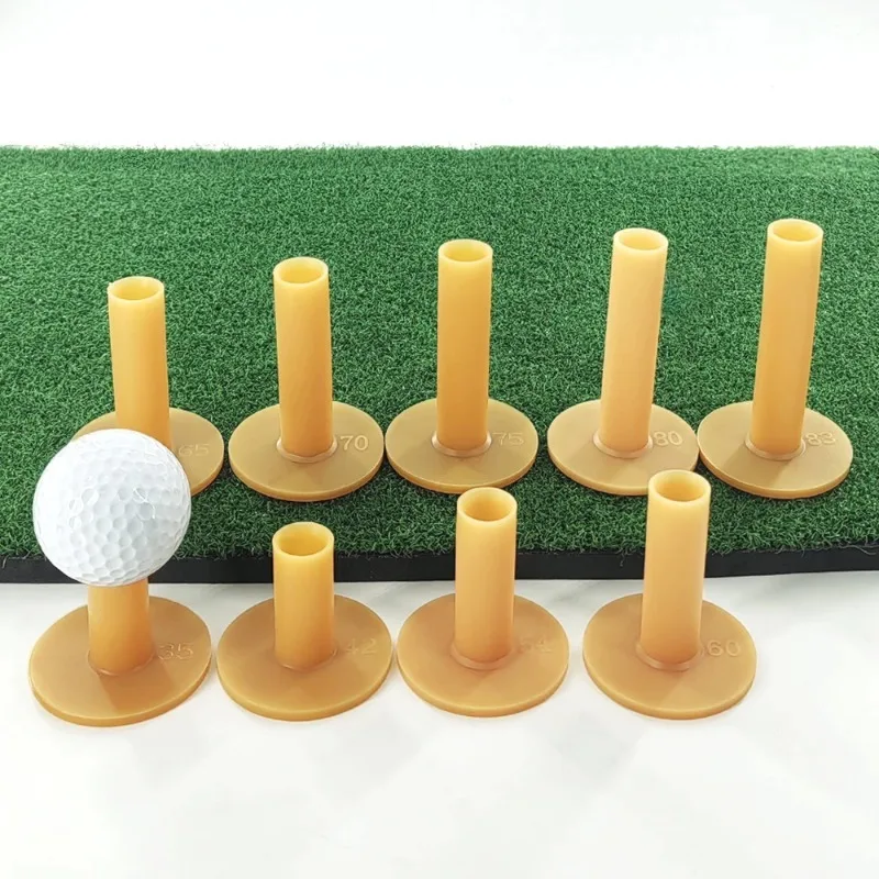 1pc Ox‑Tendon Rubber Golf Tee, Reusable Flexible Golf Ball Holder, Durable Golf Training Practice Tee