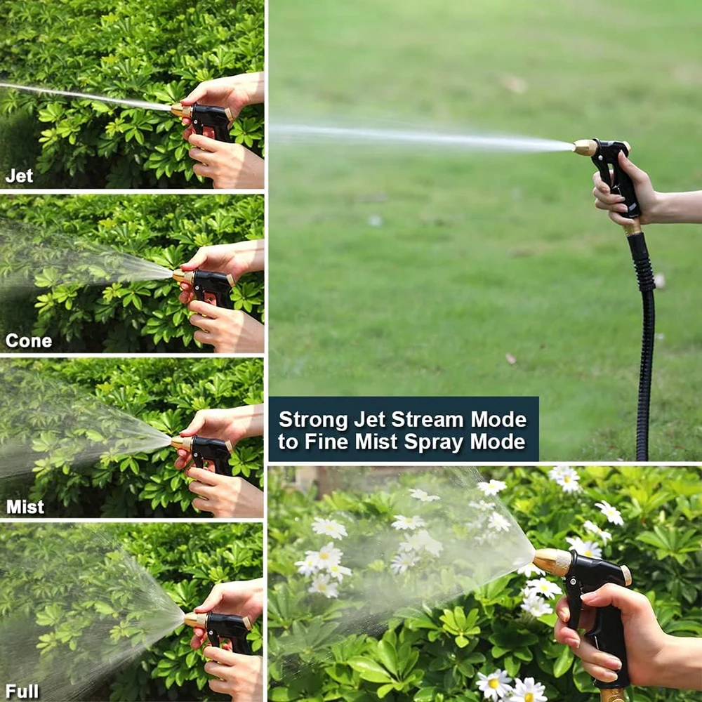 

High Pressure Washer Plastic Water Gun Garden Hose Nozzle Spray Car Wash Cleaning Tool Water Jet Sprinkler