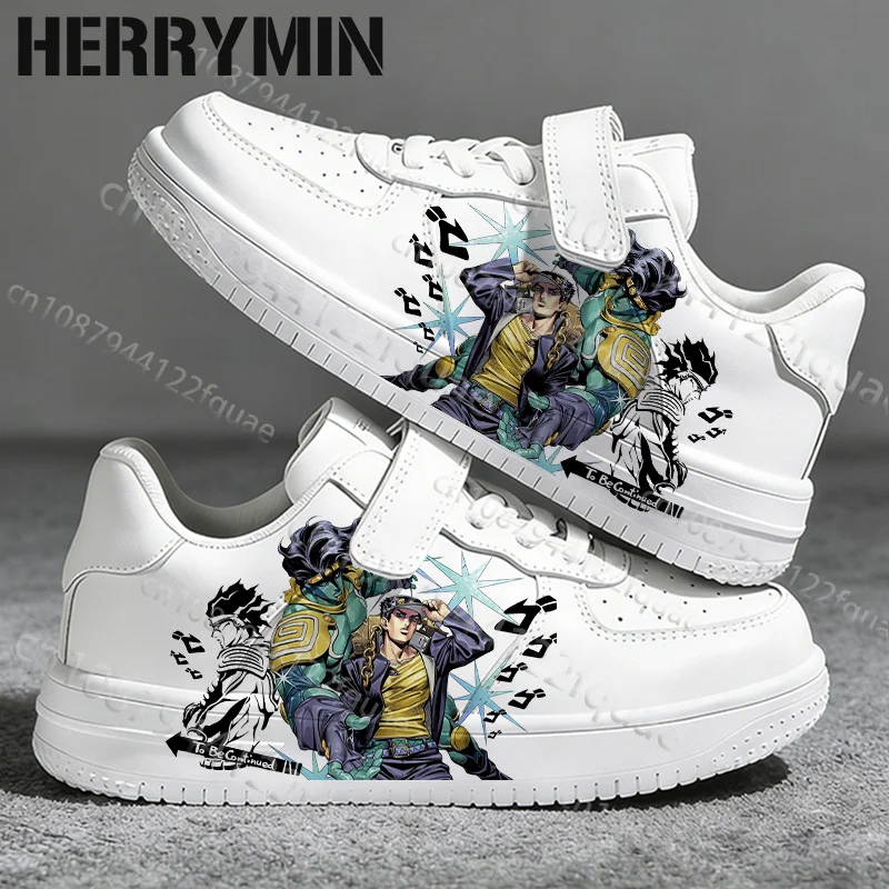Kujo Jotaro New Hot Selling Kids Sneakers Simple Solid Color Sole Wear Resistant Sports Shoes Products Boys Girls Flat Shoes