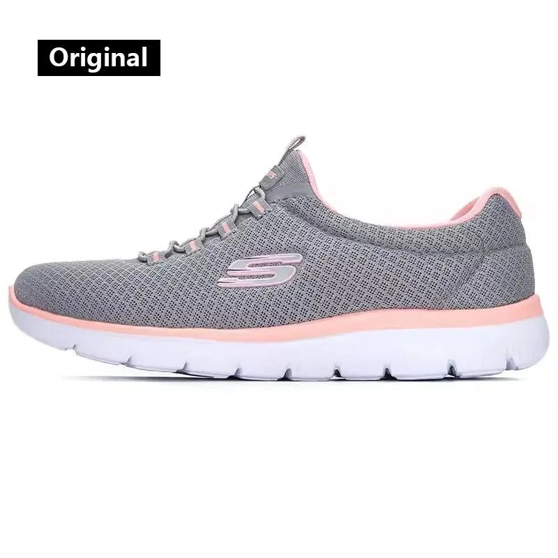 

Skechers Женские кроссовки Летние повседневные кроссовки с дышащей сеткой Легкие кроссовки с мягкой подкладкой