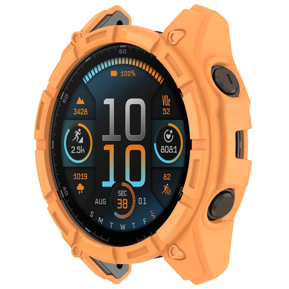 하프 랩 아머 스켈레톤 시계 케이스, Garmin Enduro3 TPU 보호 케이스 액세서리