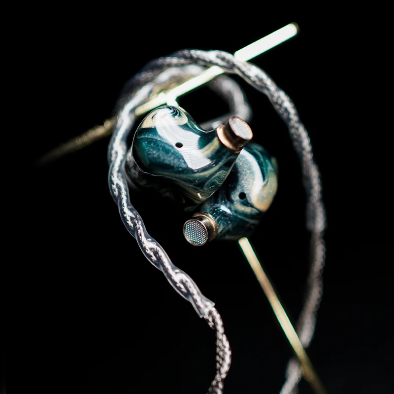 BGVP فانتوم طبعة خاصة 8 السائقين EST BCD داخل الأذن شاشات هجينة توصيل العظام تغيير درجة الحرارة الإسكان سماعة