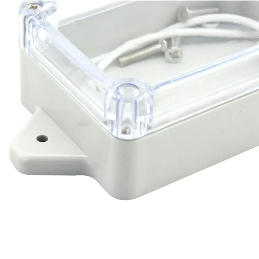 Waterproof Plastic Junction Box Transparent Cover Enclosure Electronic Instrument Housing Case Electrical Project