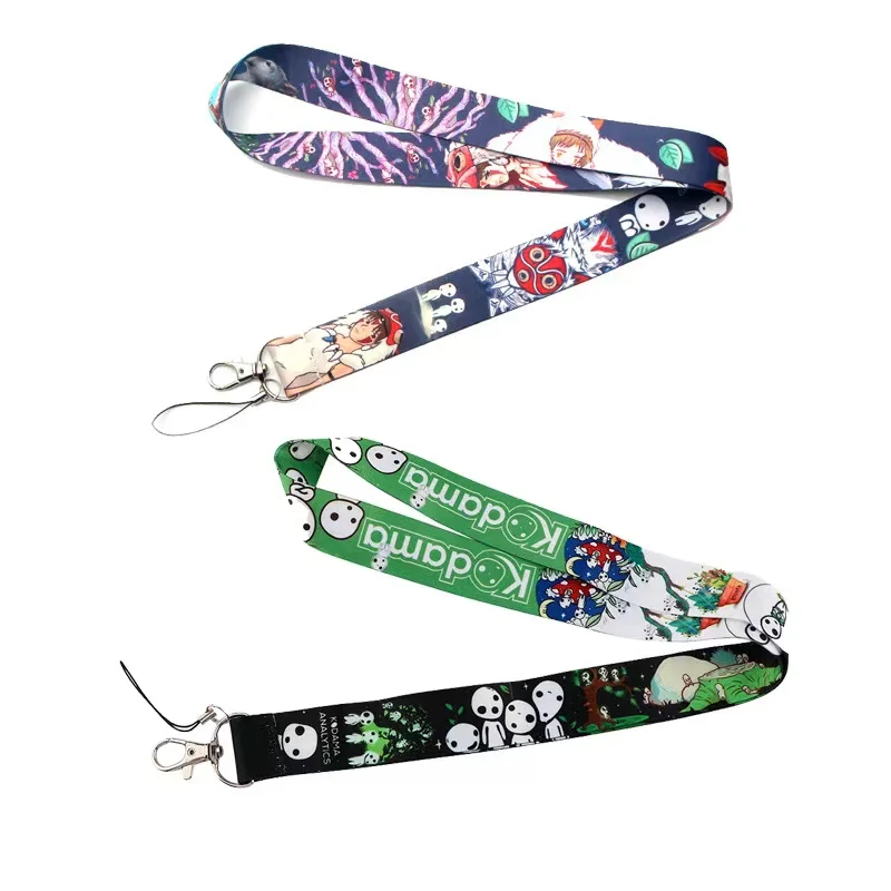 

Wholesale!!! Lanyards Cool Print Neck Strap Phone ID Card Badge Holder Lanyard For Keys DIY Hanging Ropes Cosplay Accessories