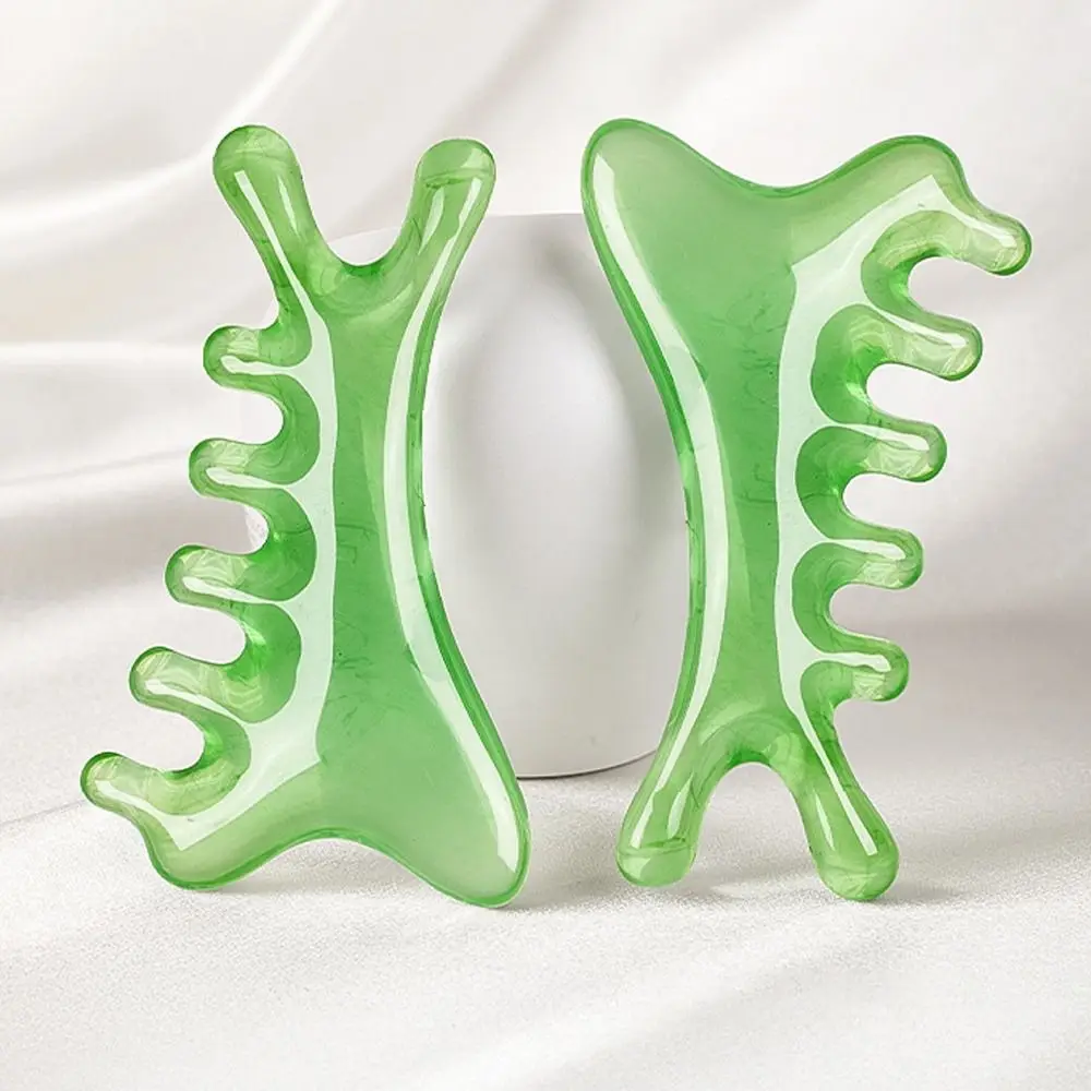Gifts 4-in-1 Massage Comb Octopus Multifunctional Head Meridian Combs Facial Muscle Pulling Dolphin Facial Massager Tool