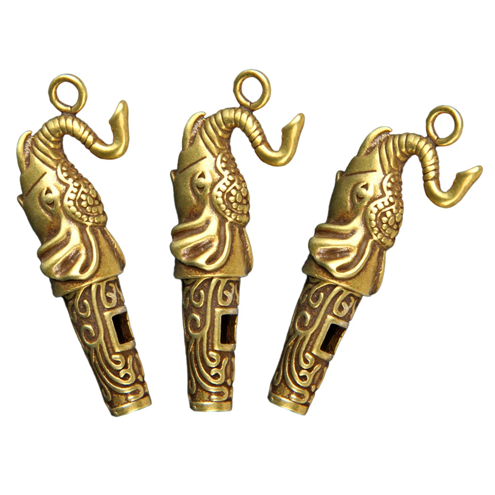 

3 Pcs Key Chain Pendant Surwiwal Survival Accessories for Whistle Hiking Supplies Cute and Women