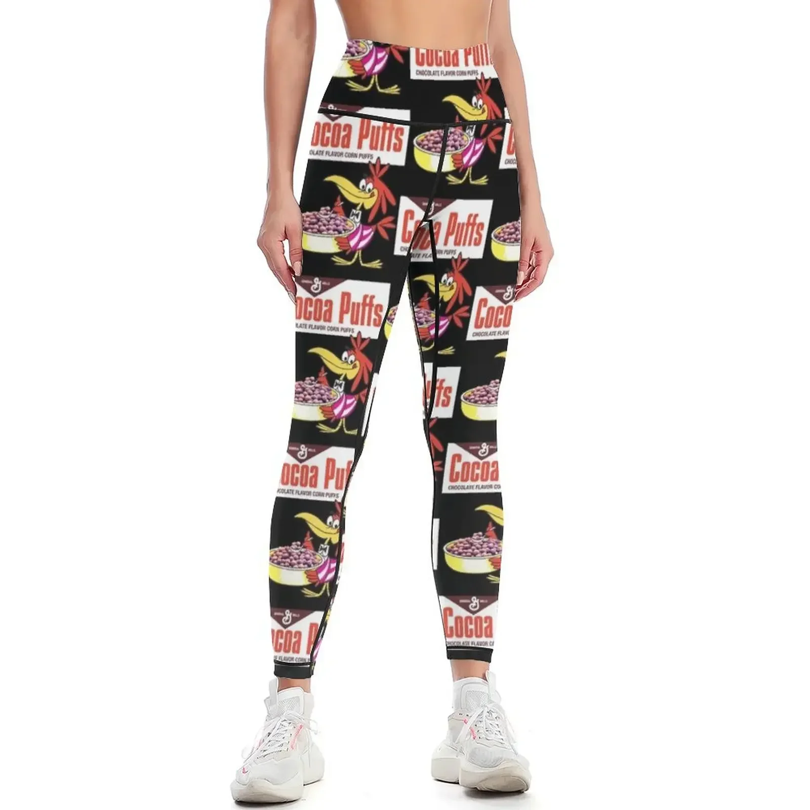 

Cocoa Puffs Cereal Leggings harem pants gym clothing trousers sporty woman push up Womens Leggings