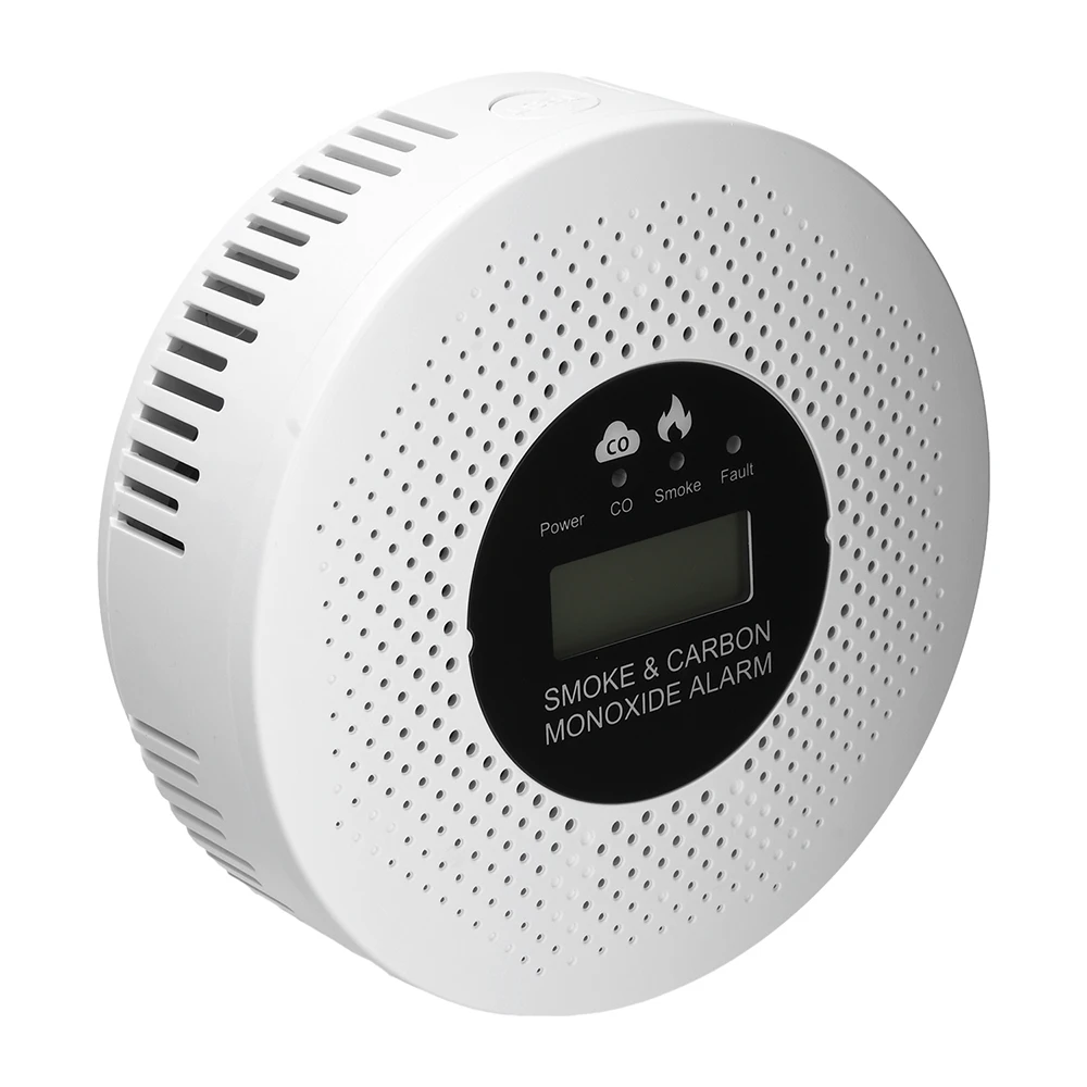 2-in-1 Intelligenter Kohlenmonoxid-Detektor mit LCD-Anzeige, Kohlenmonoxid-Alarm, Batteriebetrieben für Haus, Wohnung, Küche – Detail 24