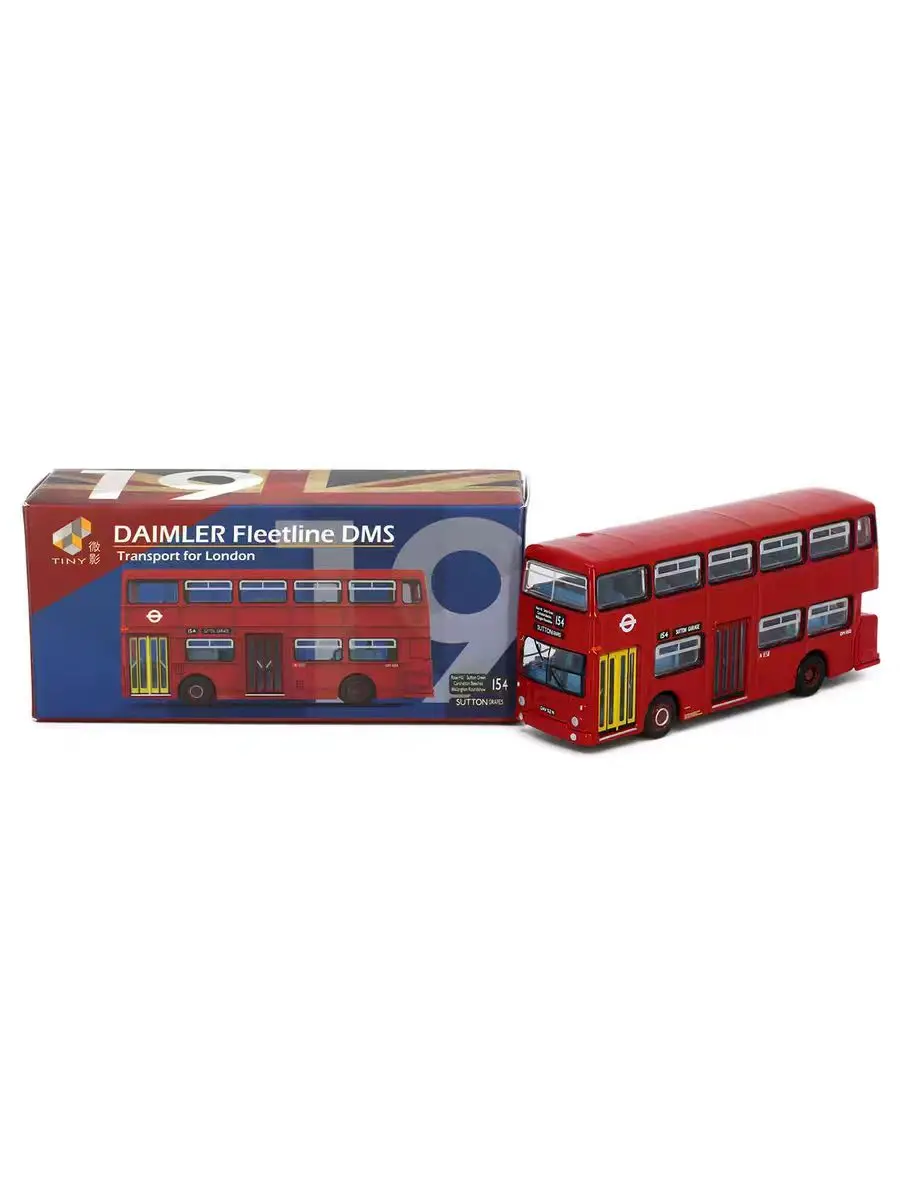 Tiny 1/110 Daimler Fleetline DMS Transport London Bus DieCast Model Collection Limited Edition Hobby Toys