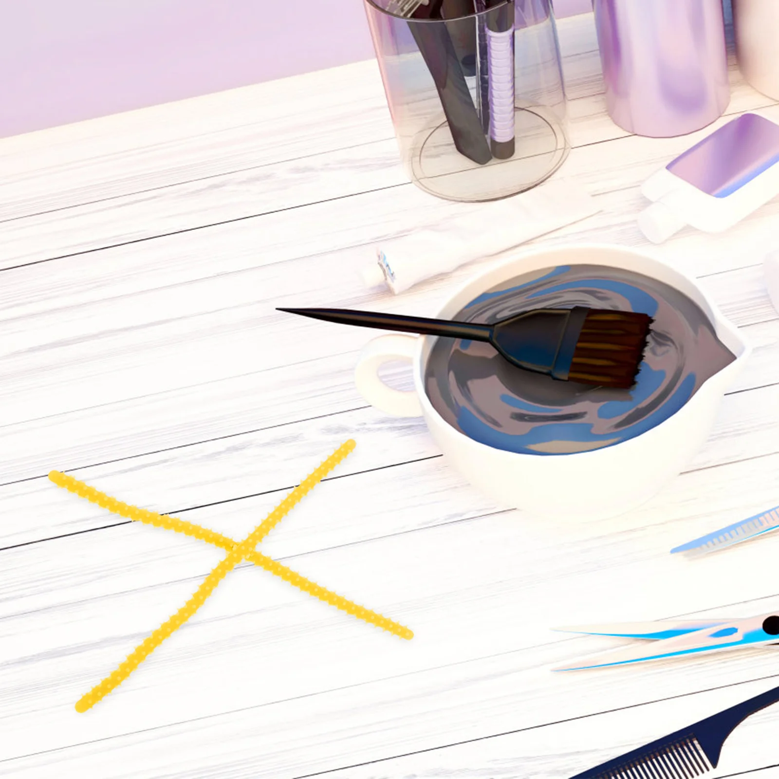 

10Pcs Spiral Perm Rods for Curling Hair Rollers Simple Design Style Compact Size Lightweight Spiral Hair Perm Rods