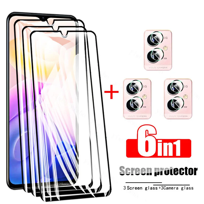 Full Cover Protective Film Tempered Glass for VIVO Y33s 5G Phone Screen Protectors on For VIVOY33s Y 33s Y33 S 6.51