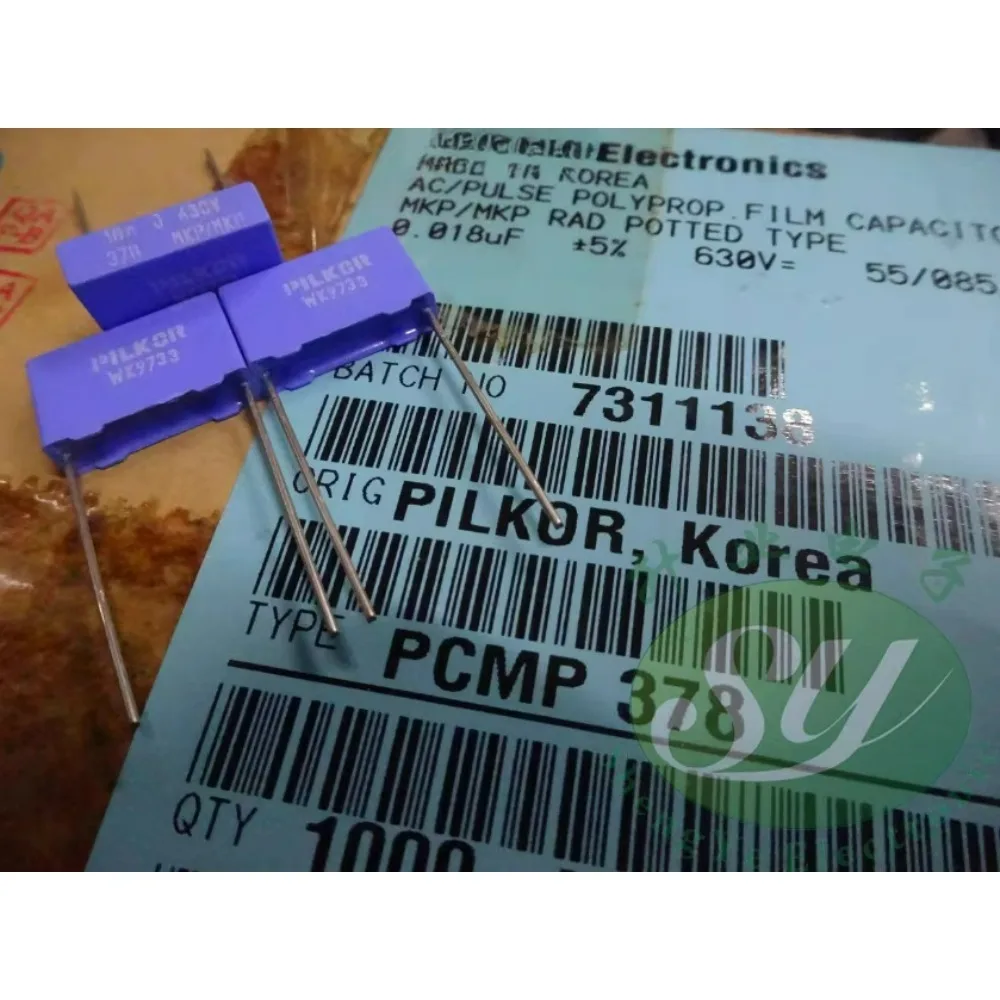 

20PCS MKP378 0.018uf/630v 18nf 183 brand new film capacitor 15mm