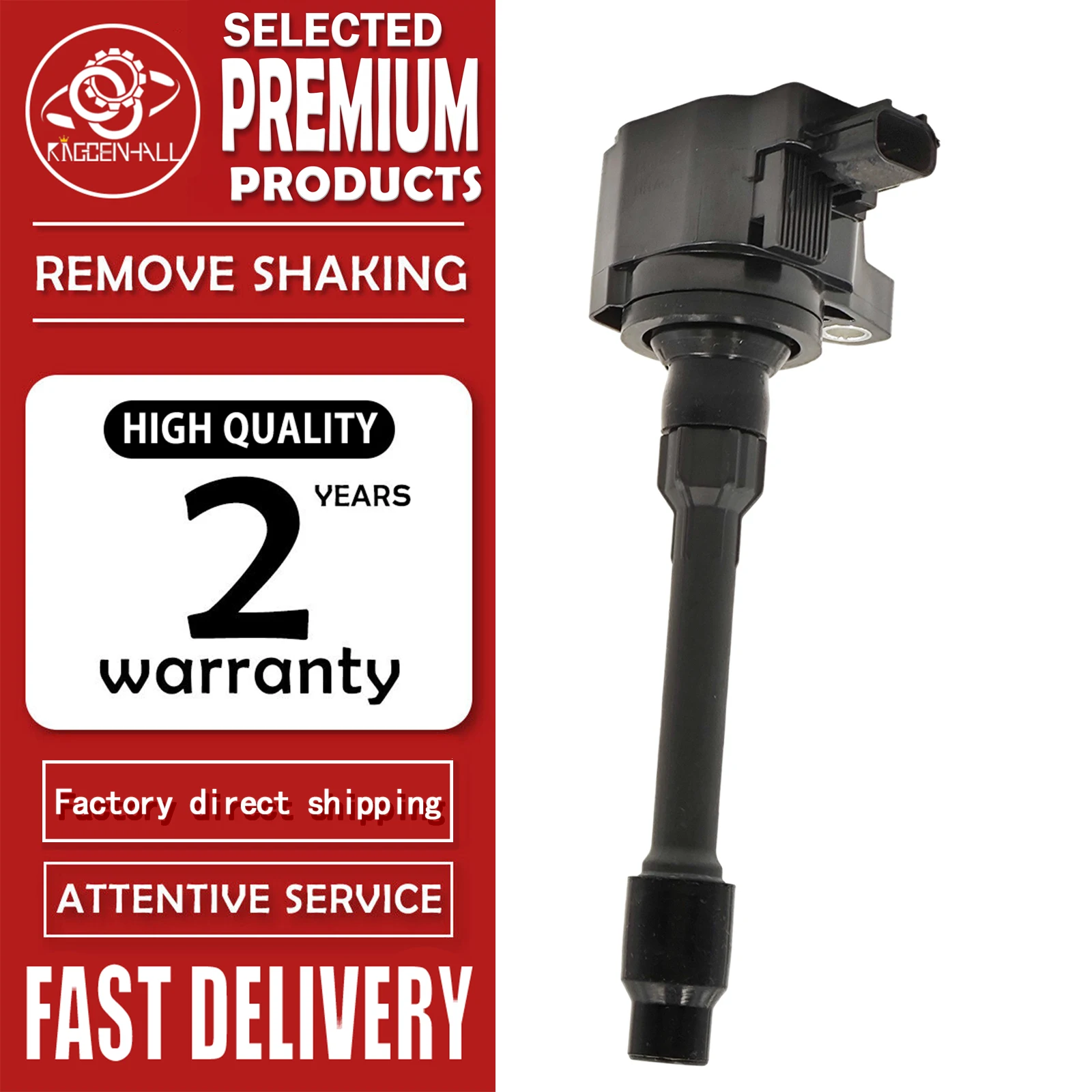 

Auto Ignition Coil 30520-5R0-013 Compatible With Honda Fit Jazz City Vezel HR-V 1.5L Earth Dreams Engine Replace Auto Parts