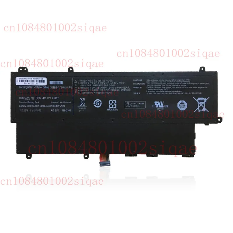 Batería AA-PBYN4AB 45Wh para Samsung Ultrabook NP530U3B NP530U3C NP540U3C