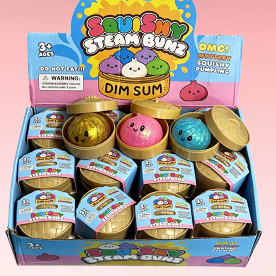 Neue Blind Box Bunte Simulierte Knödel-Squishies zur Entspannung, Angstlinderung, Stressabbau und Stimmungsverbesserung