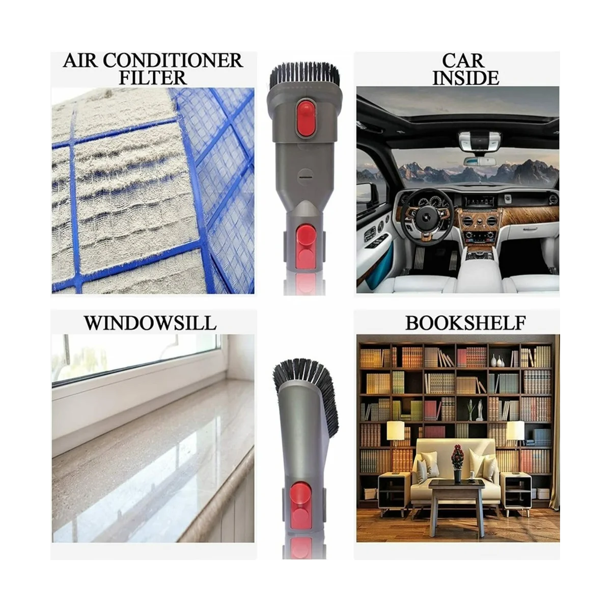 A09G-Набор аксессуаров, набор насадок для пылесоса V7 V8 V10 V11 V12 V15 SV10 SV11, сменные щетки, инструменты