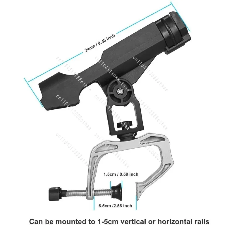 RH20 raft fishing boat fishing bracket, guardrail rod frame, yacht fishing rod bracket