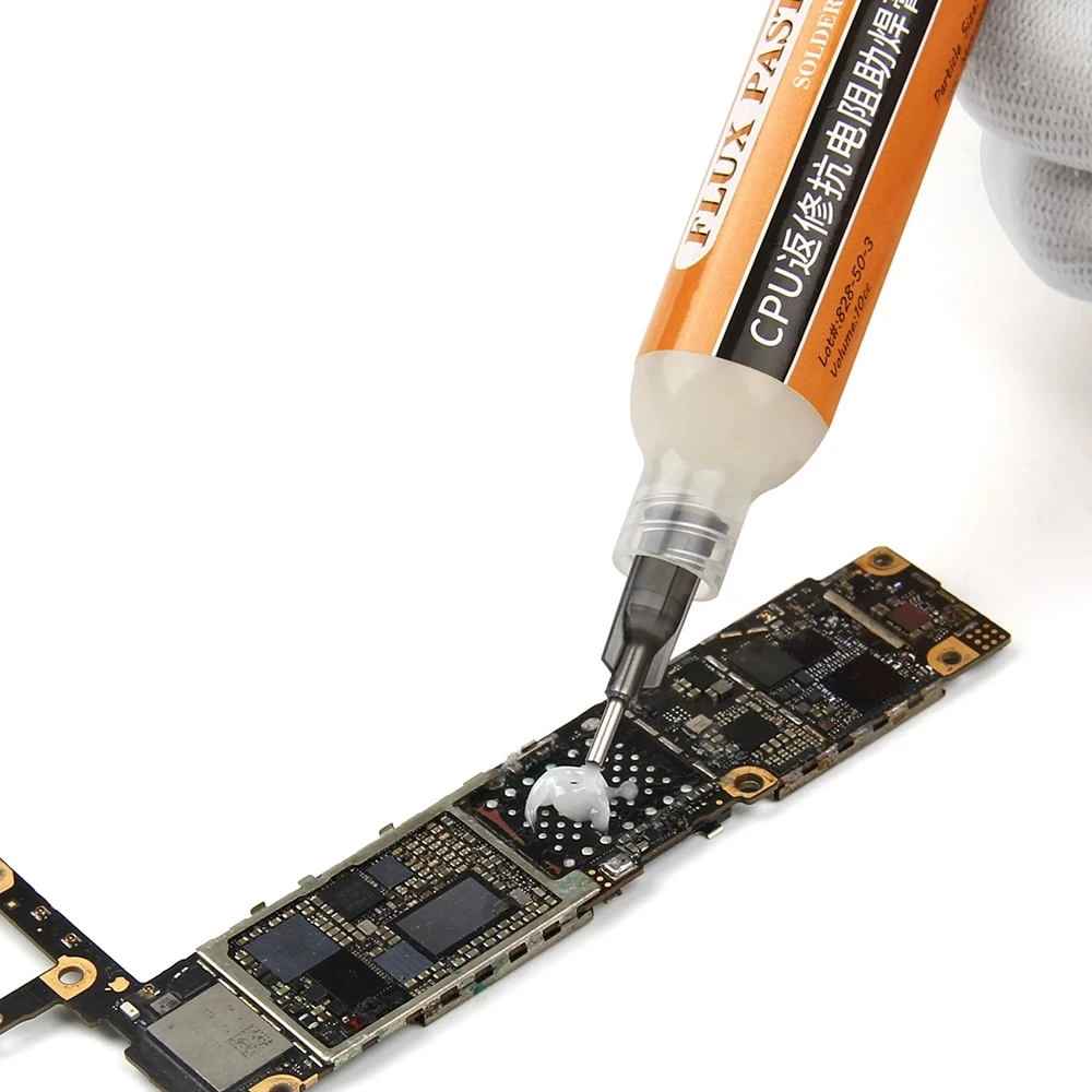 10CC ฮาโลเจนฟรี Solder Paste Flux No-Clean-กิจกรรมเชื่อมจาระบีสำหรับ PCB BGA SMD Soldering ซ่อม Rework เครื่องมือ