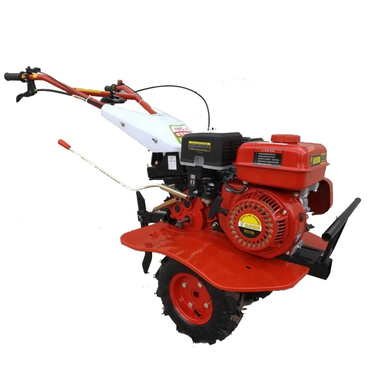 Micro tillage machine 186  rotary tiller, soil cultivator, walk-behind weeding trencher