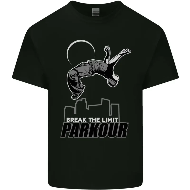 Parkour Free Running Break the Limit Kids T-Shirt Chilens