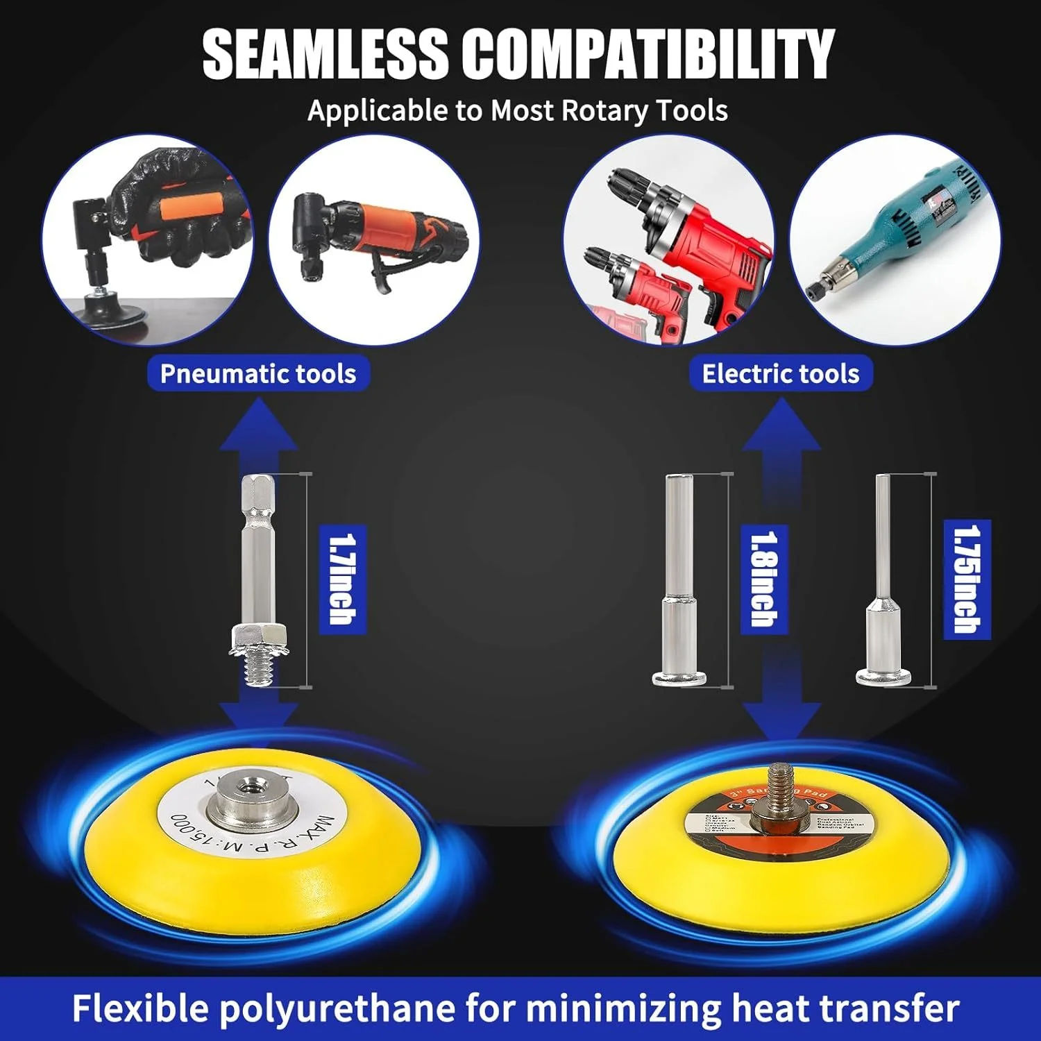 133pcs Sanding Discs and Polishing Attachment Kit, 3-Inch Wet Dry Headlight Repair Set, Advanced Water Sandpaper, Latex Paper