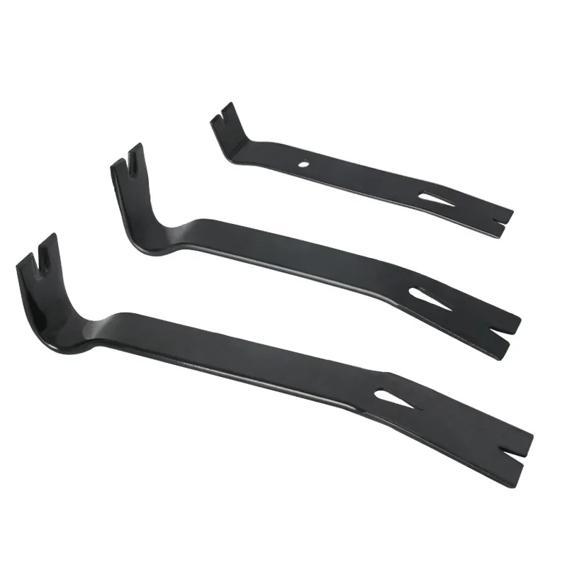Crowbar High Carbon Steel Nail Puller Remover Wooden Box Opener Demolition Tool Ergonomic Handle Woodworking Carpenter Hand Tool