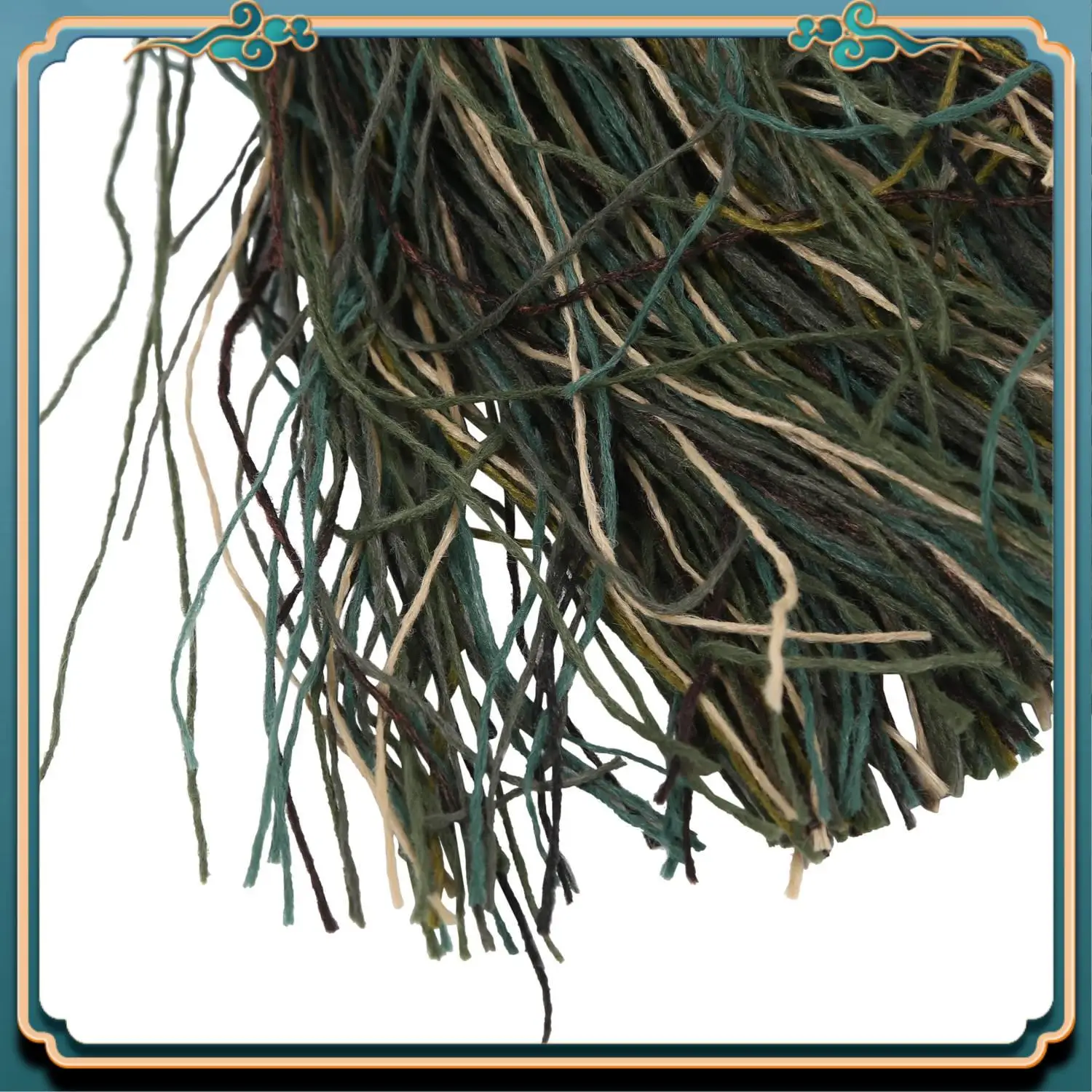 

Latest Ghillie Suit Thread Camouflage Lightweight Ghillie Yarn Hunting Clothing Accessories For Outdoor CS Field Hunting