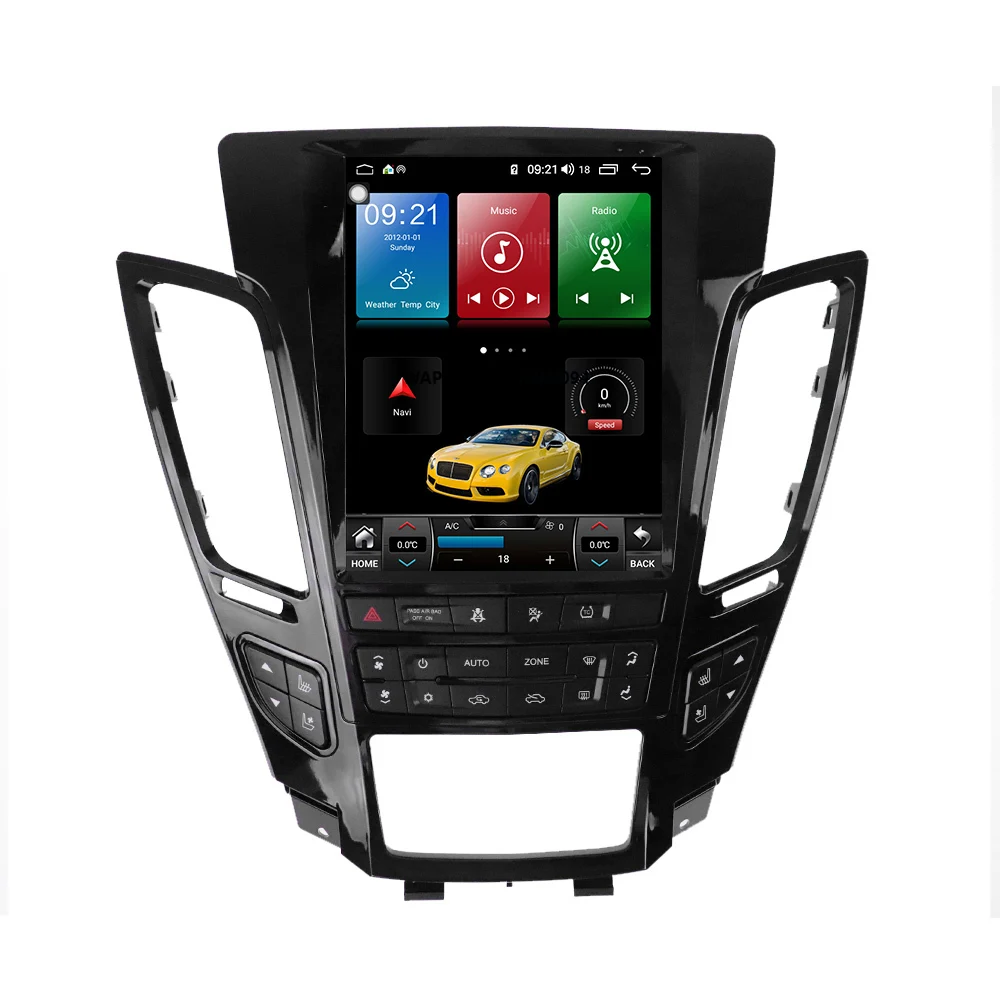 9.7 Inch Carplay for CTS 2007-2012 Navigation Head Unit Multimedia Player Touch Screen Auto Wireless Car Radio