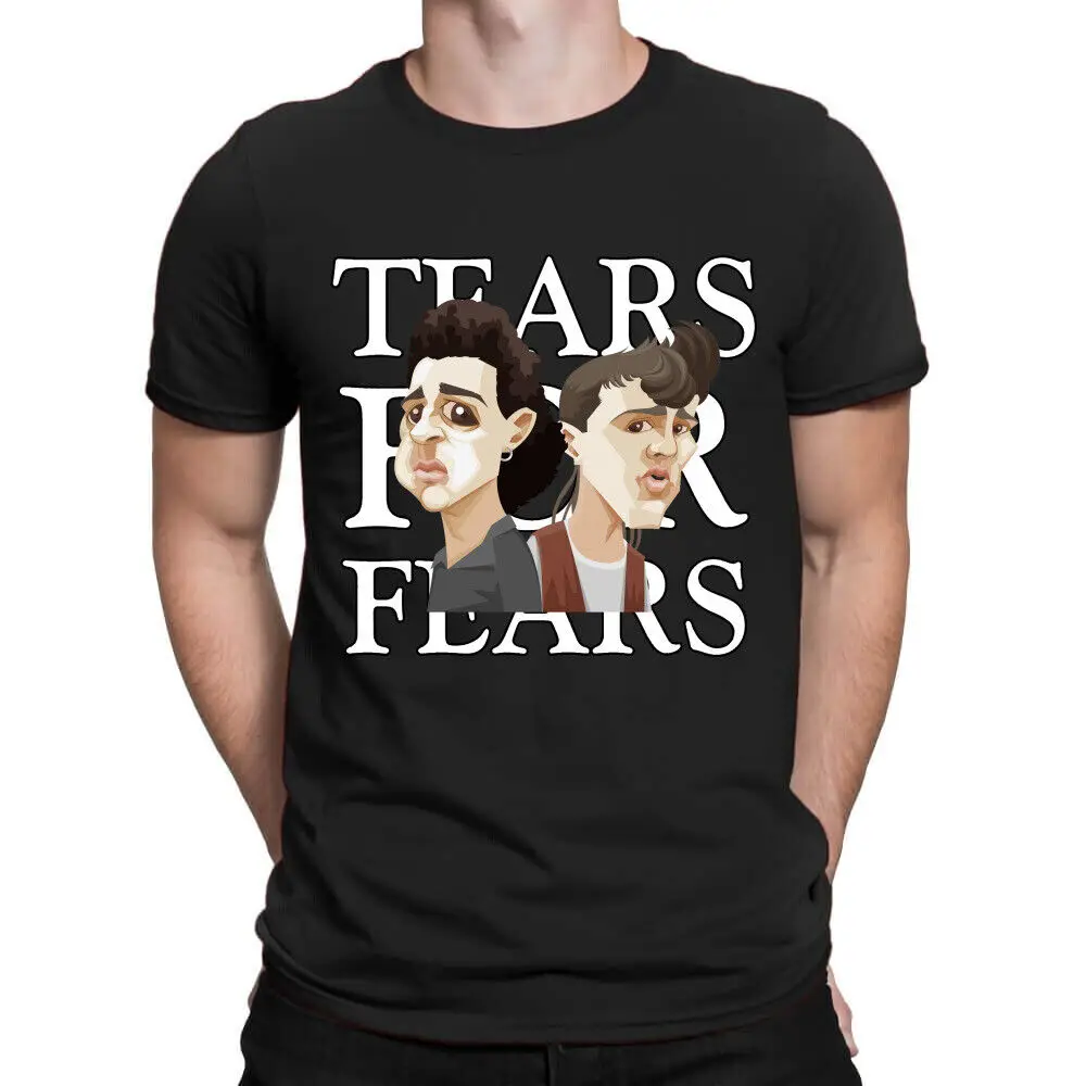 Tëärs För Fëärs Music T-Shirt For Men Clothing Women Tees High Quality 100%Cotton Short Sleeve