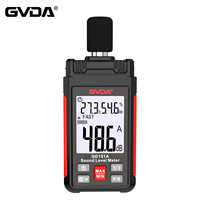 GVDA Digital Sound Level Meter Audio Level Meter Sonometro Decibelimetro 30-130dB Decibel Meter Sound Meter Tester Noise Meter