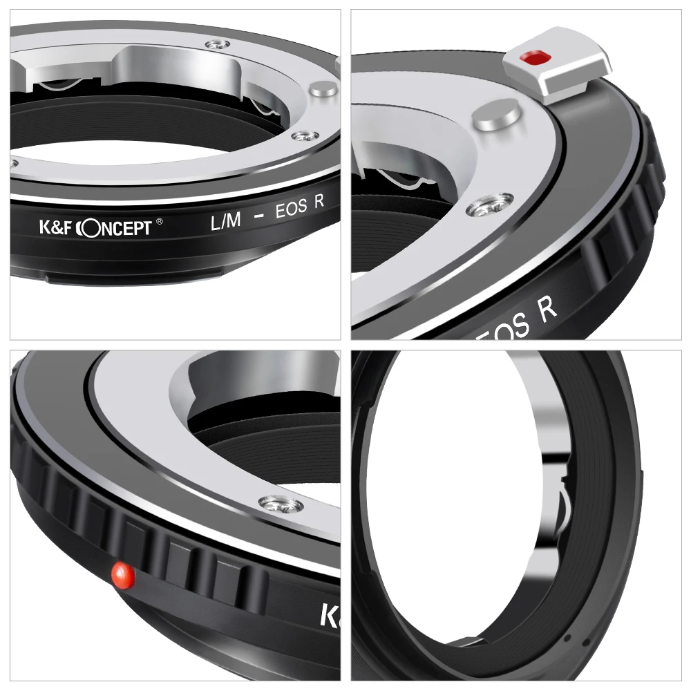 Imagem -03 - Concept Lentes Adaptador Leica m l m para Canon rf Eos r Adaptadores de Montagem de Lente Corpo da Câmara Acessórios Dslr Novo k & f
