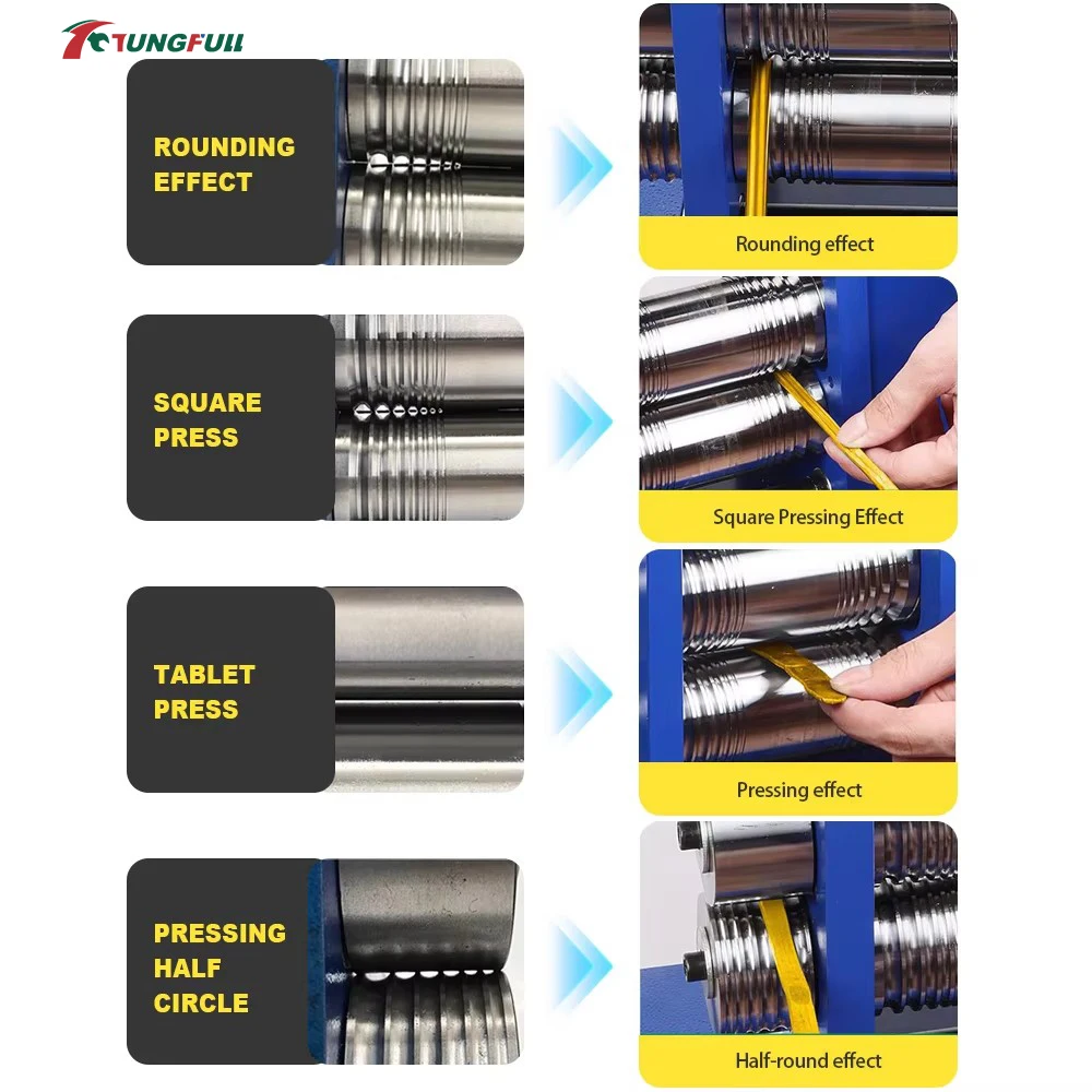 Jewelry Rolling Mill Machine Roller Manual Combination Rolling Mill Machine Jewelry Press Tabletting Tool Jewelry DIY Jewelry