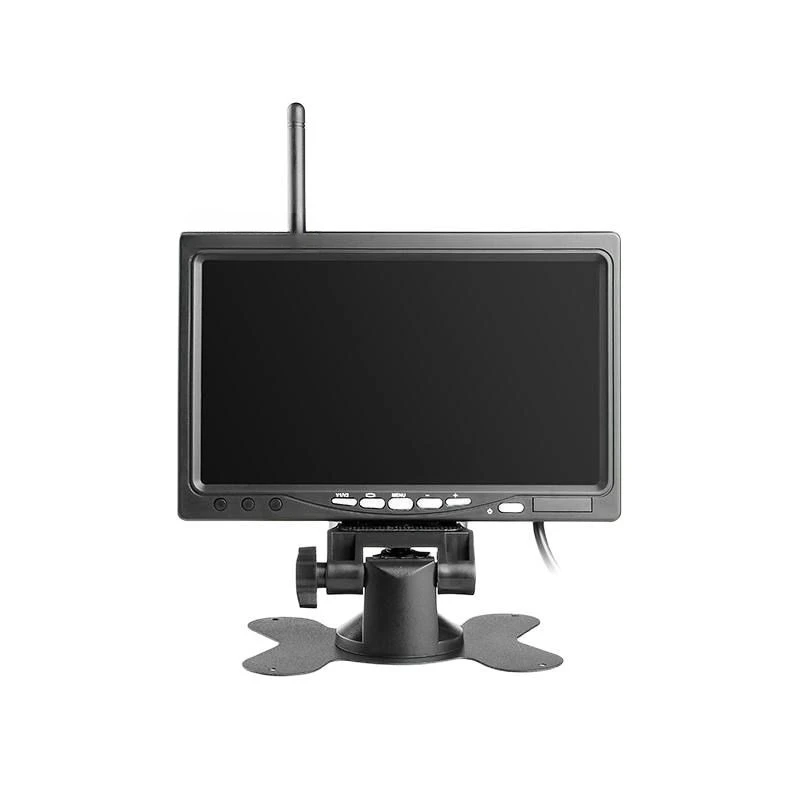 

7-Inch monitor wireless reversing image one for two, wireless monitoring of the bus rear view camera